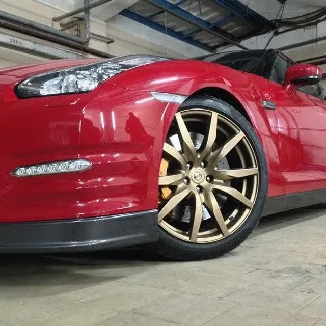Покраска дисков для «Nissan GT-R»