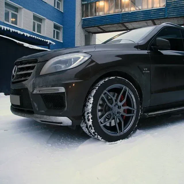 Покраска дисков для «Mercedes ML 63 AMG»